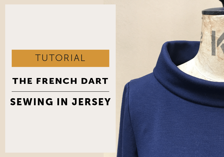 Sewing The French Dart Shift in Jersey and knits