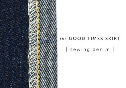 The Good Times Skirt | sewing denim - Maven Sewing Patterns ...