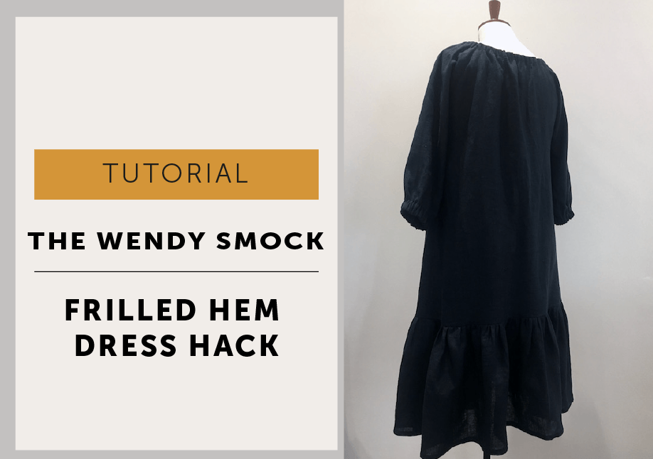 The Wendy Smock - the frilled dress hack