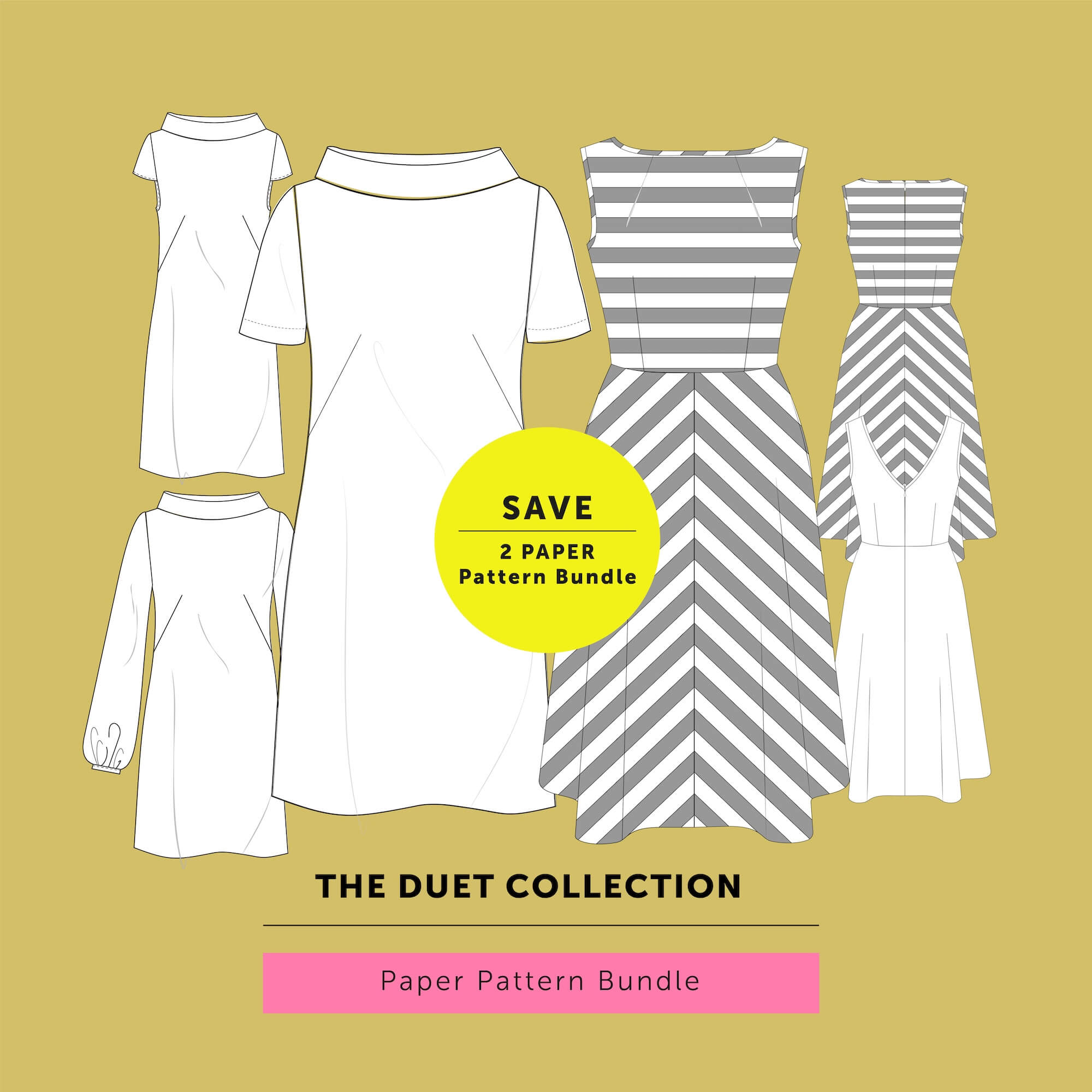 The Duet Paper Sewing Pattern Collection - Maven Patterns